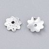 201 Stainless Steel Bead Caps STAS-K210-03S-2