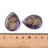 Natural Amethyst Pendants G-N345-05D-3