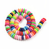 Handmade Polymer Clay Beads Strands CLAY-N008-064-A02-2