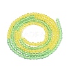 Transparent Glass Beads Strands GLAA-N074-01A-05-3