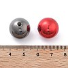 Christmas Theme UV Plating Acrylic Beads PACR-B003-01C-3