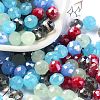 Glass Beads LS-EGLA-A034-SM8mm-49-4