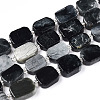 Natural Eagle Eye Stone Beads Strands G-T138-05-1