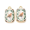 Printed Alloy Pendants AL-CBA7256-16B-G-1