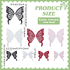8Pcs 8 Styles Polyester Iron on/Sew On Patches DIY-FG0007-91-2