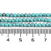 Synthetic Turquoise Beads Strands G-U004-02P-5
