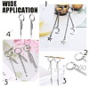 Iron Ends with Twist Chains CH-R001-N-5cm-6