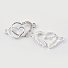 Alloy Rhinestone Links connectors X-ALRI-Q065-23S-2