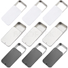 9Pcs 3 Colors Slide Top Tinplate Trinket Storage Boxes CON-CP0001-016D-1