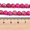 Natural Imperial Jasper Beads Strands G-I122-6mm-17-3