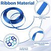 8Rolls 4 Colors Single Face Satin Ribbon OCOR-FS0001-10B-2