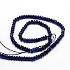 Dyed Natural Malaysia Jade Rondelle Beads Strands G-E316-2x4mm-16-3