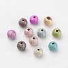 Spray Painted Acrylic Beads PB24P9284-2