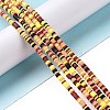 Handmade Polymer Clay Beads Strands CLAY-R089-3mm-015-2