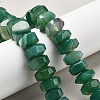 Natural Banded Agate Beads Strands G-K392-A17-1