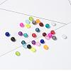 24 Colors Transparent Glass Beads FGLA-JP0001-03-6mm-4