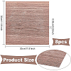 8 Sheets Walnut Wood Sheet DIY-BC0005-38-2