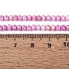 Anti-Tarnish Electroplate Rondelle Glass Beads Strands EGLA-T021-3mm-17-13-4
