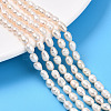 Natural Cultured Freshwater Pearl Beads Strands PEAR-N012-04U-01-1