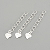925 Sterling Silver Twisted Extender Chains LS-STER-S002-32-1