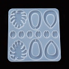 DIY Pendant Earring Silicone Molds DIY-L021-68-2