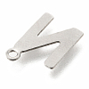 Non-Tarnish 201 Stainless Steel Charms X-STAS-C021-06P-N-3