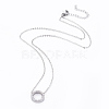 304 Stainless Steel Pendant Necklaces X-NJEW-F264-28P-1