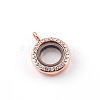 Alloy Glass Crystal Rhinestone Pendants PALLOY-TAC0017-01D-1