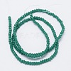 Faceted Rondelle Glass Beads Strands GLAA-M028-2mm-A06-3