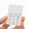 201 Stainless Steel Angel Number Pendant Necklaces for Women FS-WG21275-04-1