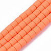 Handmade Polymer Clay Bead Strands CLAY-ZX006-01-39-2