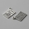 Tibetan Style Alloy Pendants FIND-CJC0004-13AS-1