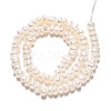 Natural Cultured Freshwater Pearl Beads Strands PEAR-N025-01D-3