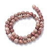 Natural Maifanite/Maifan Stone Beads Strands X-G-P451-01A-A-4