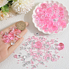 1100Pcs Acrylic Rhinestone Pointed Back Cabochons GACR-SP0001-05C-3