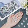 Flat Back Imitation Taiwan Acrylic Rhinestone Cabochons GACR-FG0001-04-3