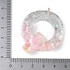 Resin Pendants RESI-B029-01P-Q-3