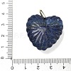 Dyed Natural Lapis Lazuli Carved Pendants G-C276-01G-16-3