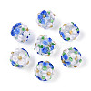 Handmade Lampwork Beads Strands LAMP-N021-015A-16-2