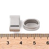 Non-Tarnish 304 Stainless Steel Slide Charms STAS-S133-01P-01-3