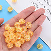 Transparent Crackle Acrylic Beads LS-X-MACR-S373-66A-N13-5