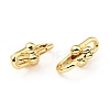 Brass Lobster Claw Clasps KK-G416-34G-2