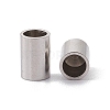 Tarnish Resistant 201 Stainless Steel Cord Ends X-STAS-G288-01A-P-1