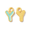 Alloy Enamel Pendants LS-ENAM-P247-01MG-Y-1