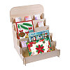 5-Tier Wood Display Risers ODIS-WH0038-242-1