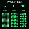 5 Sheets Luminous PET Wall Stickers DIY-DJ0002-23A-2