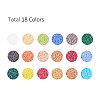 450G 18 Colors 12/0 Grade A Round Glass Seed Beads SEED-JP0012-04-2mm-2