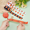 4 Rolls 4 Colors Sport Ball Print Grosgrain Ribbon OCOR-PH0004-07B-3