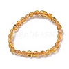 Natural Mixed Gemstone Bead Stretch Bracelets BJEW-K213-M05-3