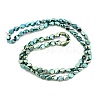 Full Plated Electroplate Glass Beads Strands EGLA-G037-04A-FP04-2